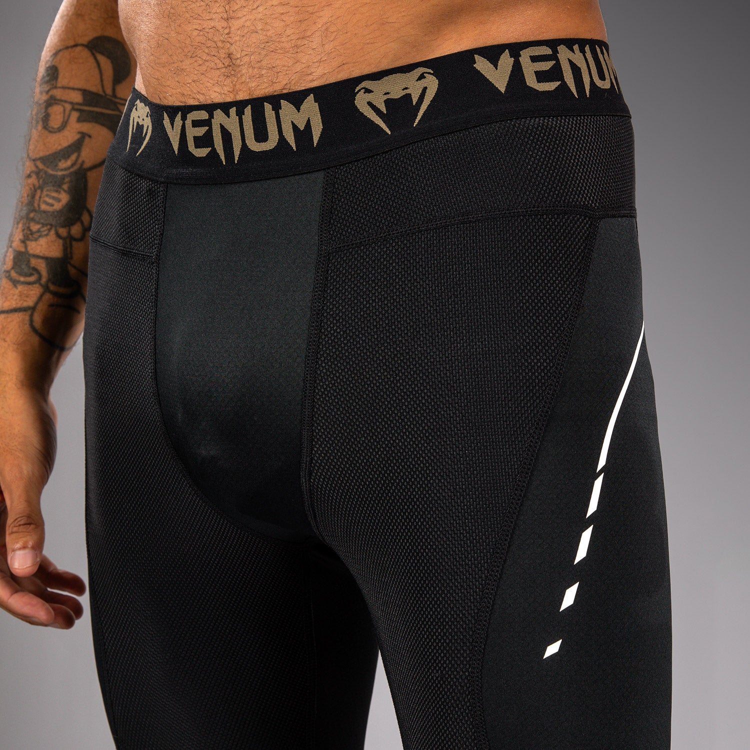 venum-adrenaline-spats-kompressionstights-schwarz-sand-f-r-herren image 5