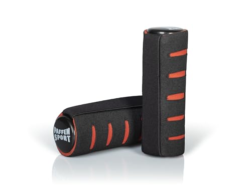 paffen-sport-fit-fausthanteln-set-2x-1-kg-schwarz-wei-rot image 2