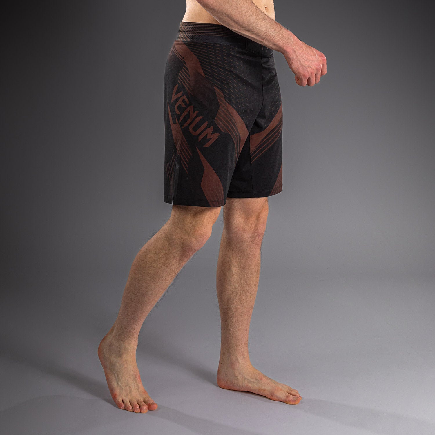 venum-no-gi-6-0-fightshorts-herren-schwarz-braun image 3
