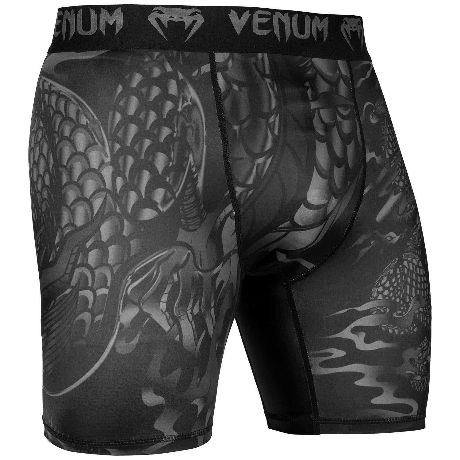 venum-dragon-s-flight-kompressions-shorts-herren-schwarz-schwarz image 2