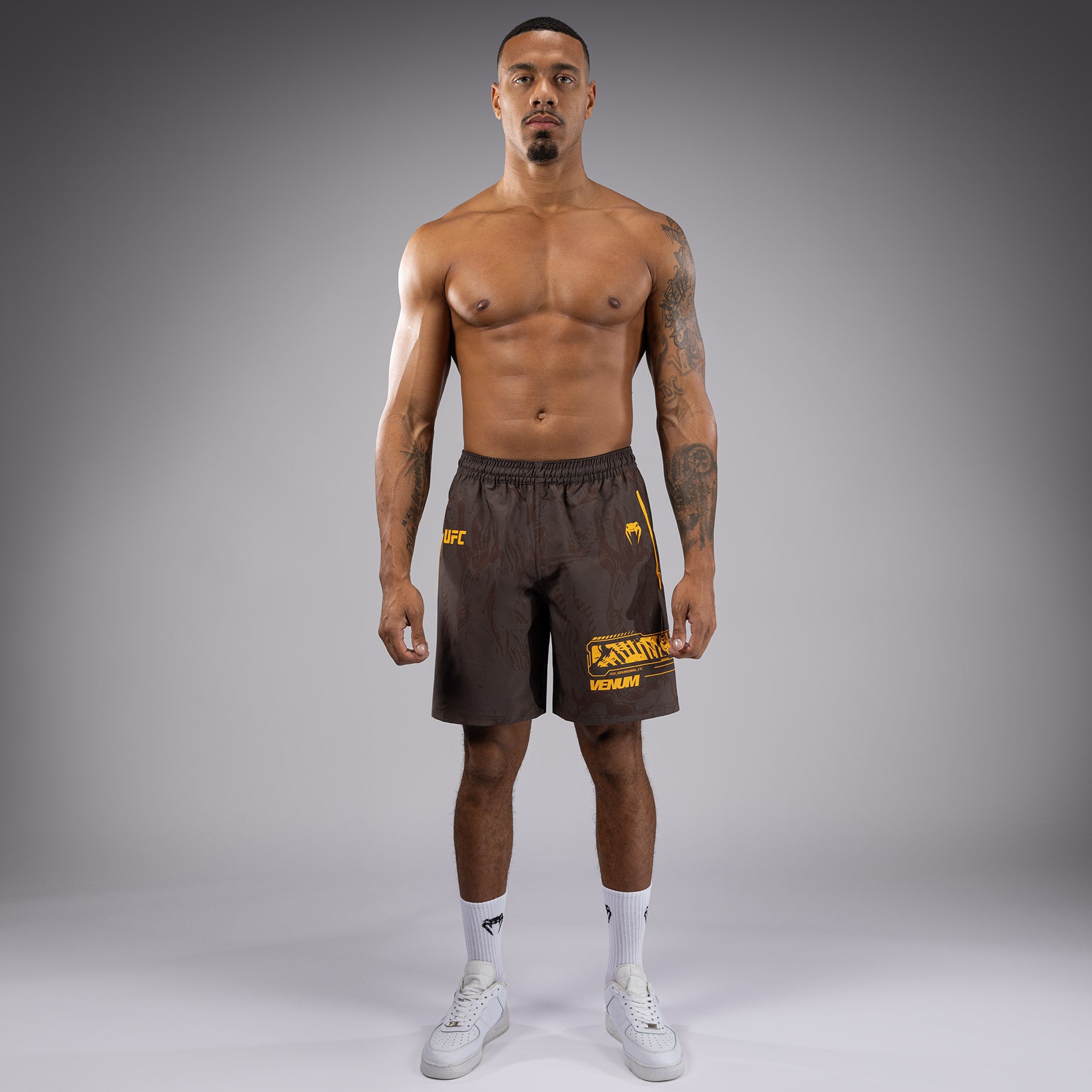 venum-ufc-fusion-fight-week-performance-short-herren-erdiges-braun image 1