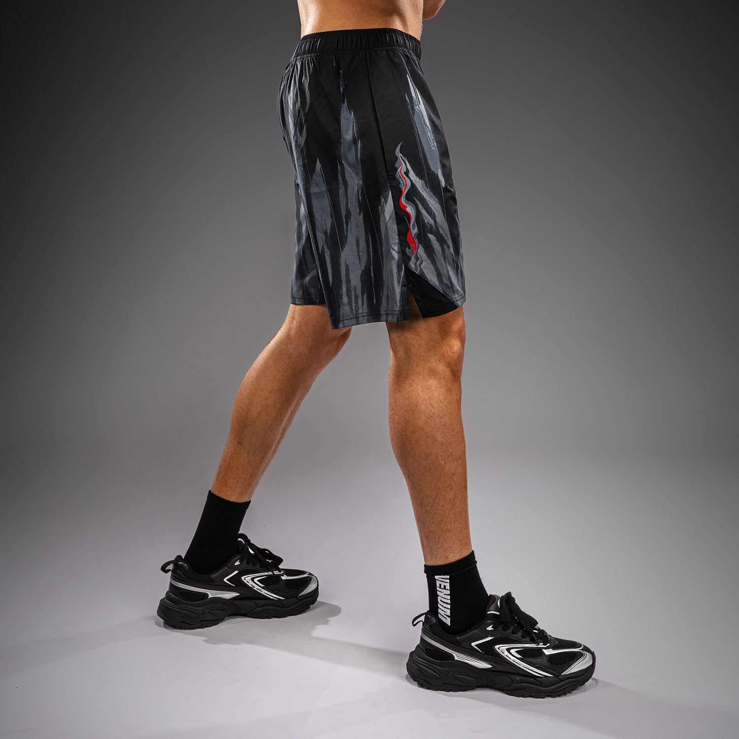 venum-demon-trainingsshorts-schwarz-grau image 3