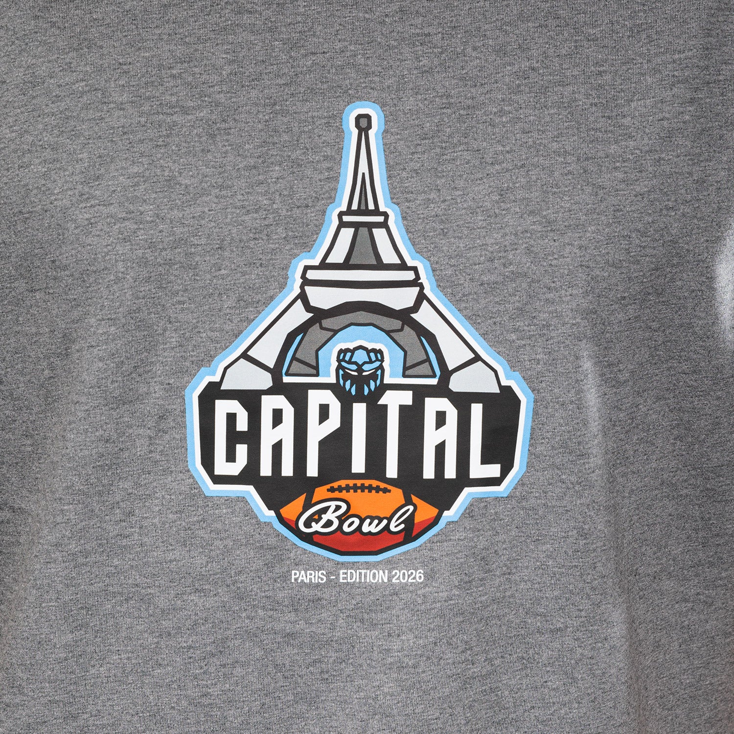 venum-x-capital-bowl-t-shirt-herren-grau image 3
