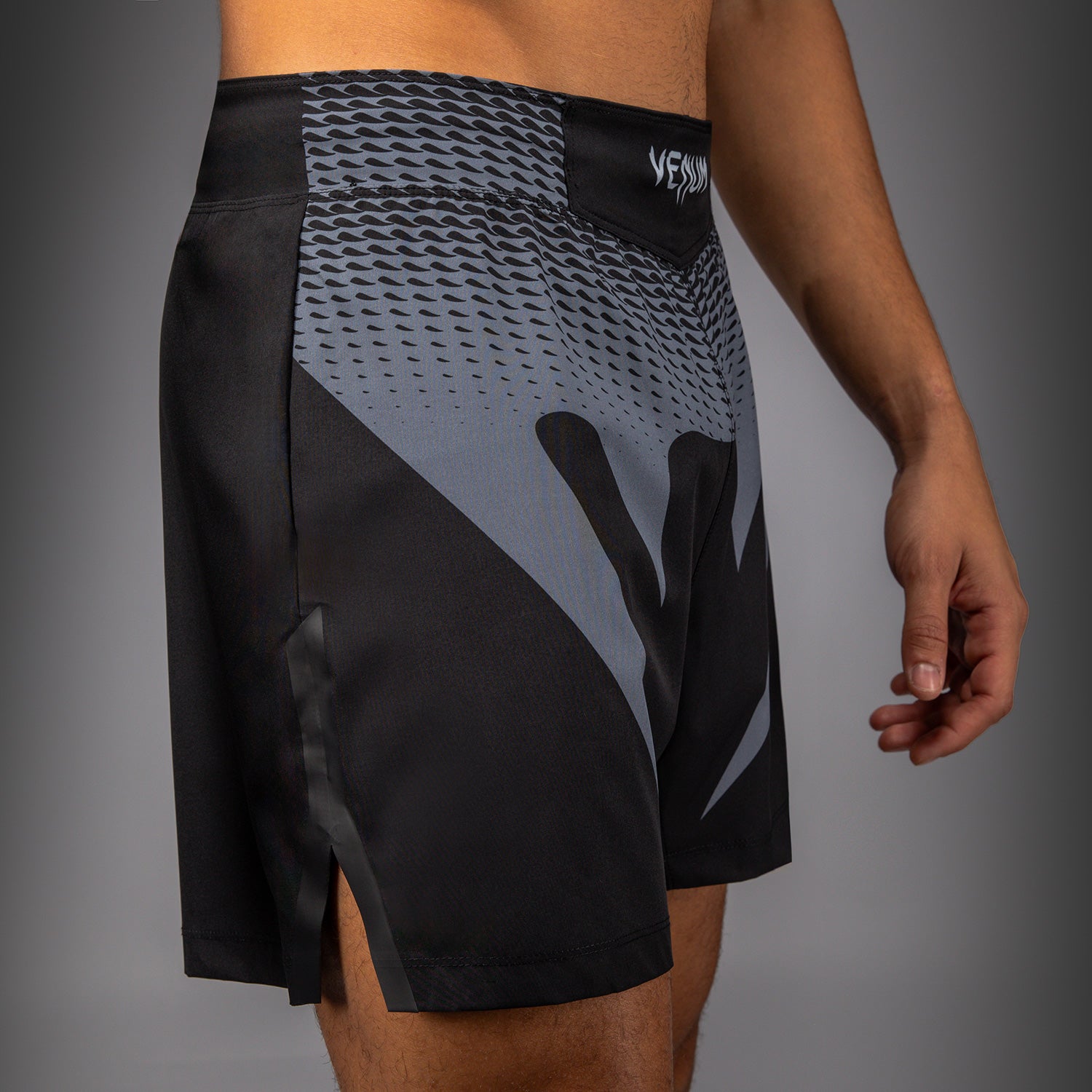 venum-no-gi-fightshorts-schwarz-silbergrau image 6