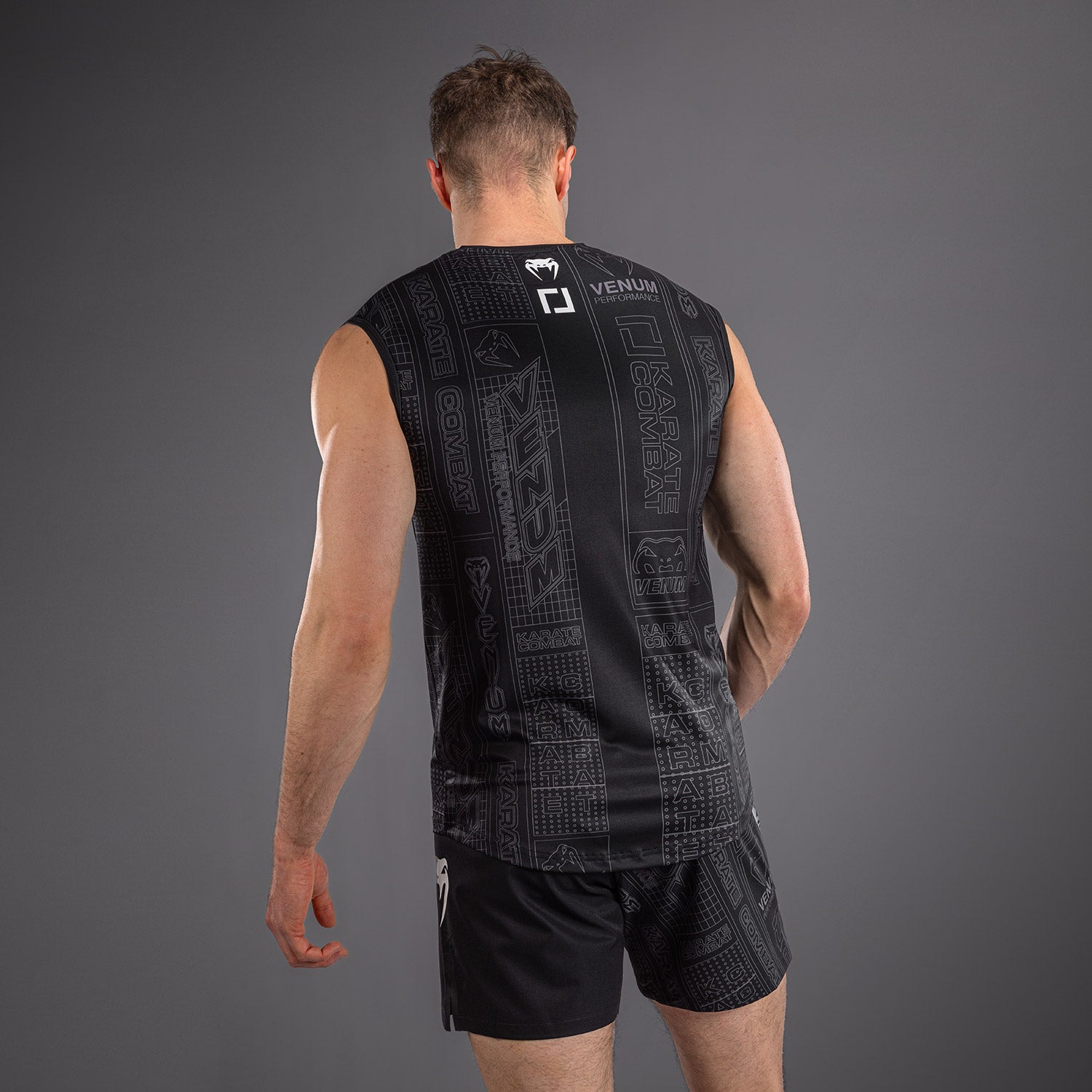 karate-combat-by-venum-dry-tech-tanktop-herren-schwarz-grau image 4