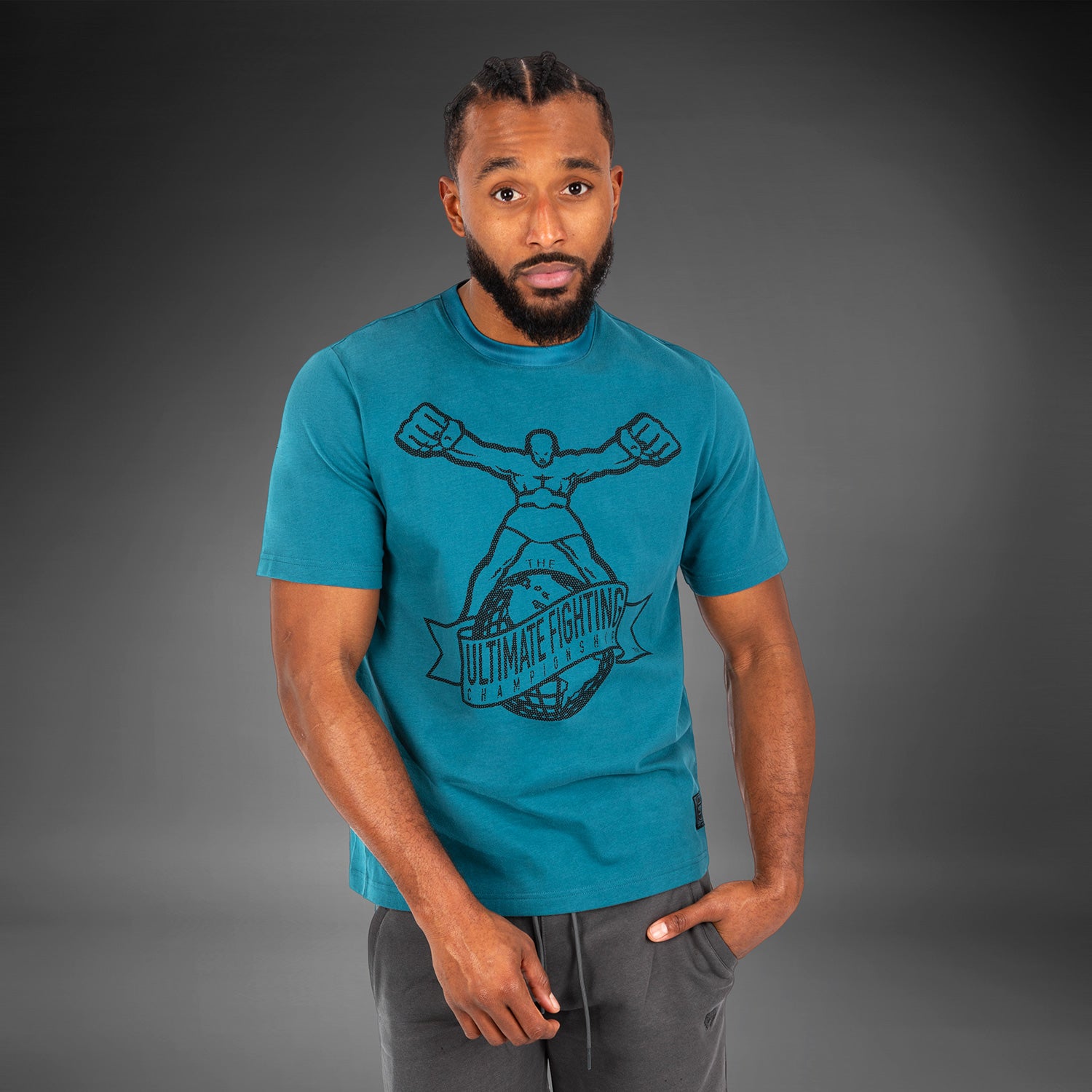 ufc-by-venum-ulti-man-t-shirt-blau image 5