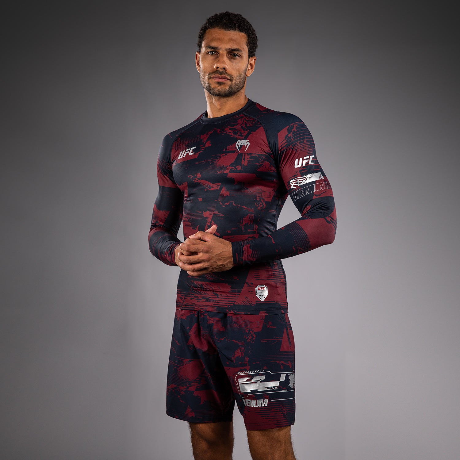 ufc-zenith-by-venum-authentic-fight-week-performance-langarm-rashguard-herren-ma image 2