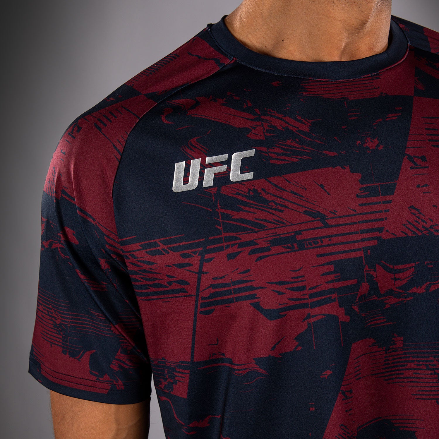 venum-ufc-zenith-authentic-fight-week-performance-t-shirt-herren-kurzarm-marineb image 4