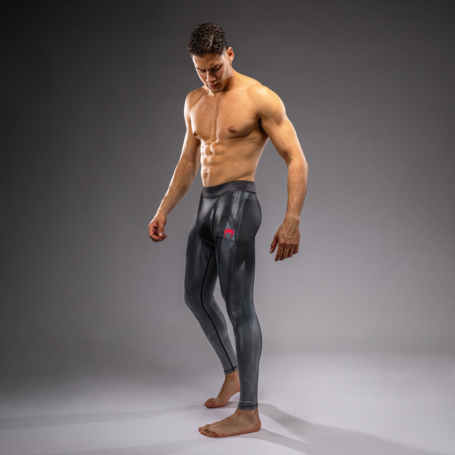 venum-demon-spats-kompressionsleggings-schwarz-grau image 3