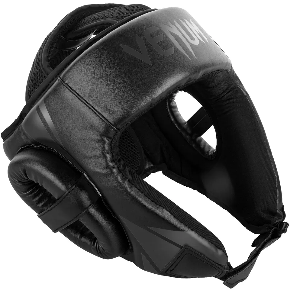 venum-challenger-open-face-kopfschutz-schwarz-schwarz image 1