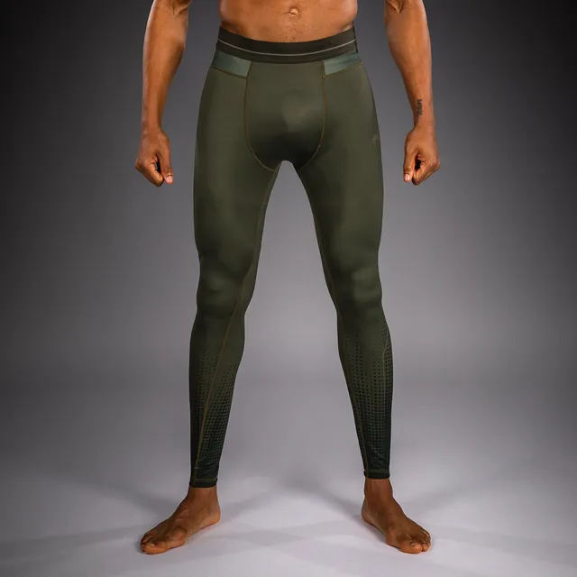 venum-stealth-spats-kompressionshose-herren-khaki-dunkelgr-n image 1