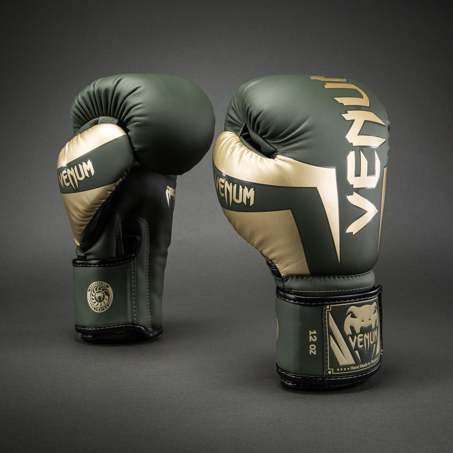 venum-elite-boxhandschuhe-khaki image 2