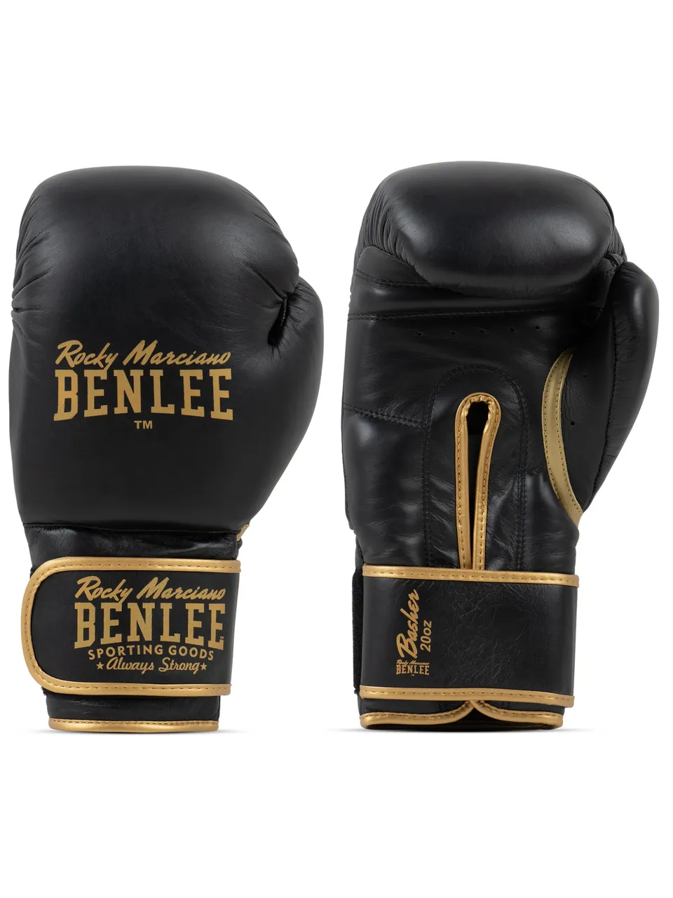 benlee-basher-sparringhandschuhe-rindsleder-klettverschluss image 1