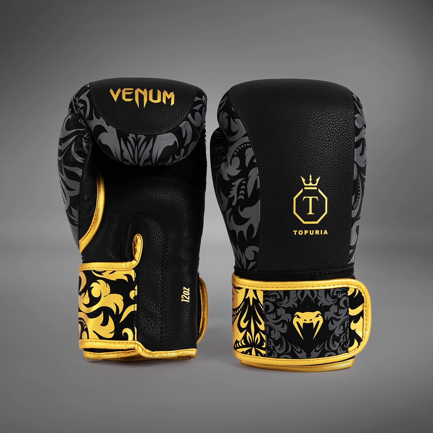 venum-x-topuria-unmatched-edition-boxhandschuhe-schwarz-gold image 2