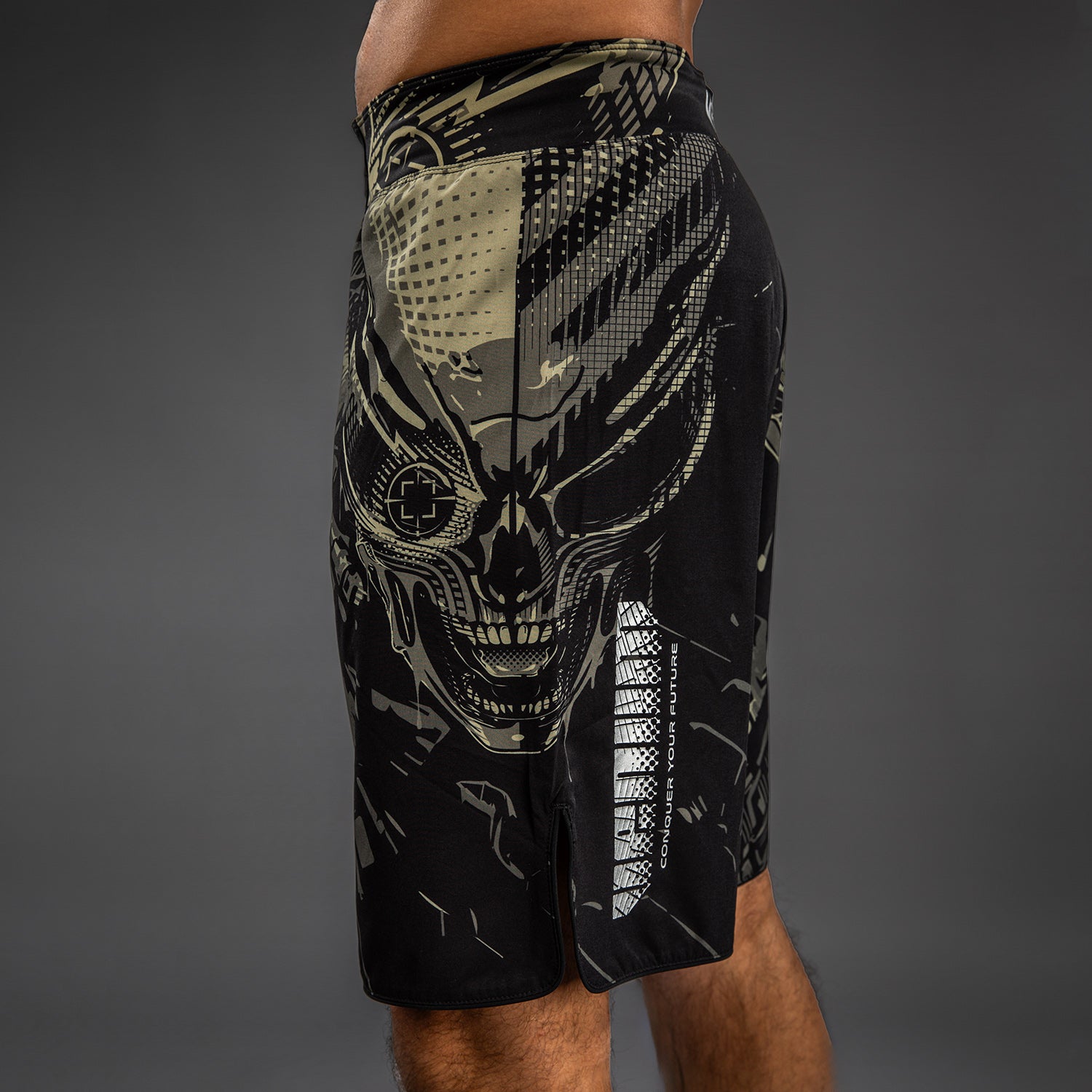 venum-invader-fightshorts-kampfhose-herren-schwarz-sand image 3