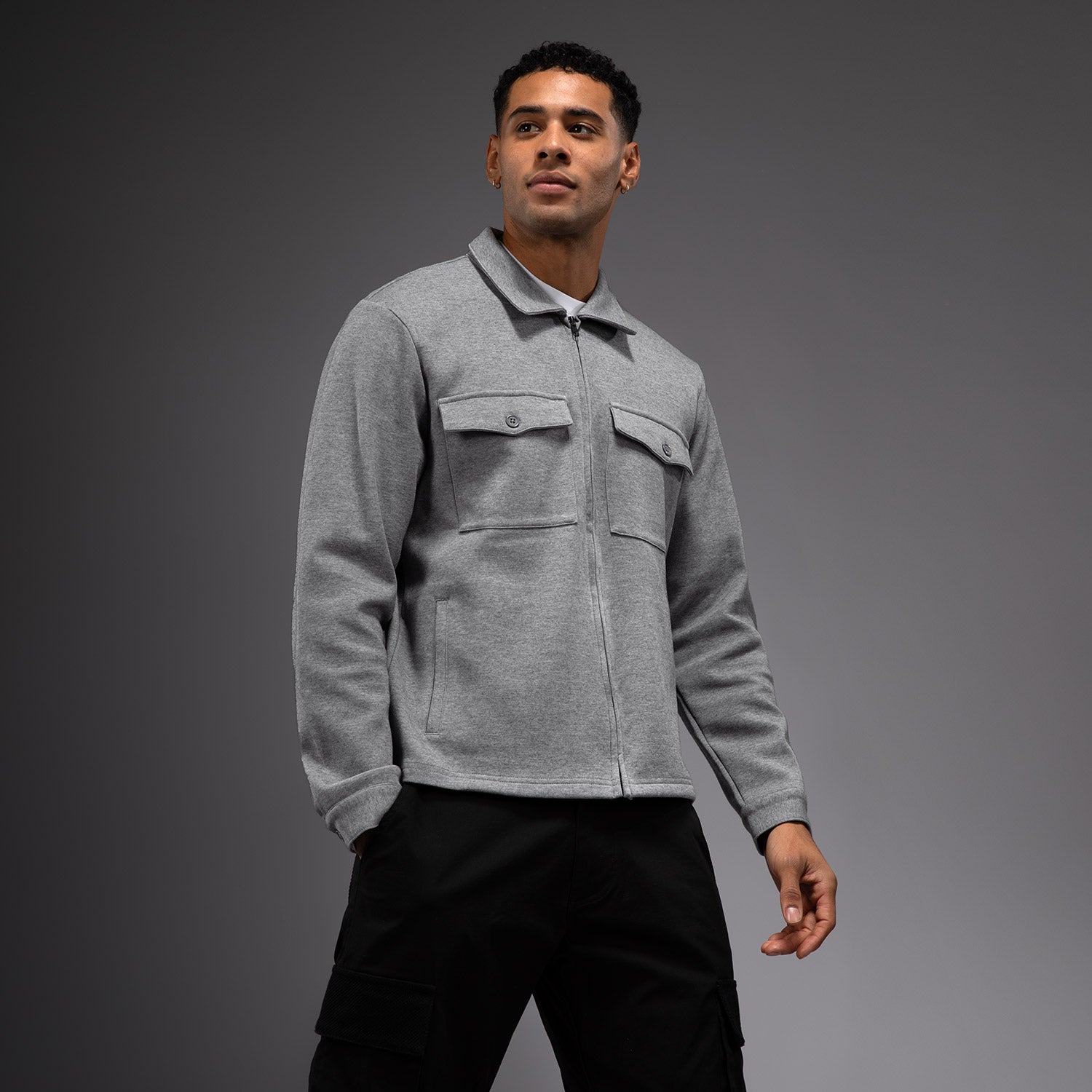 venum-city-core-jacke-cloud-grey image 6