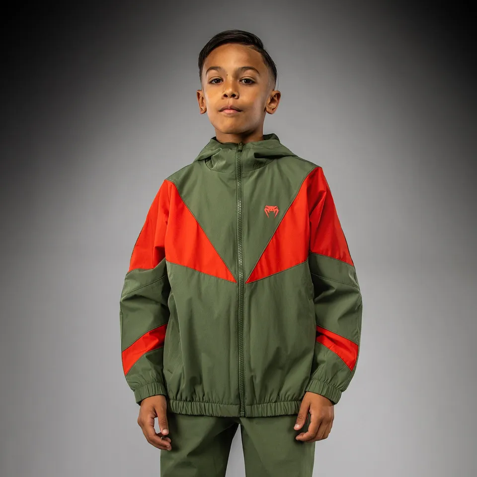 venum-vectra-kinder-trainingsjacke-armeegr-n-orange image 1