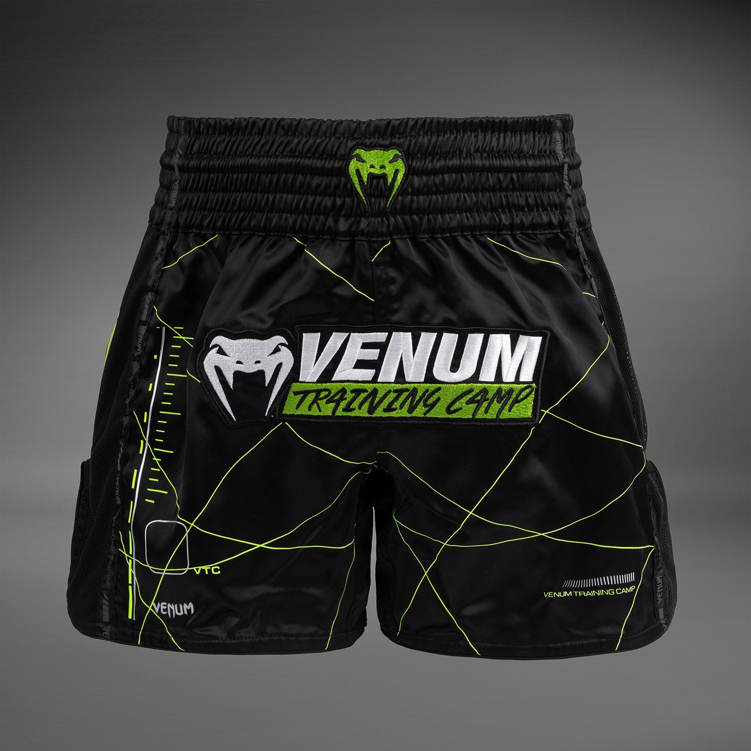 venum-training-camp-4-0-muay-thai-shorts-schwarz-neongr-n image 1