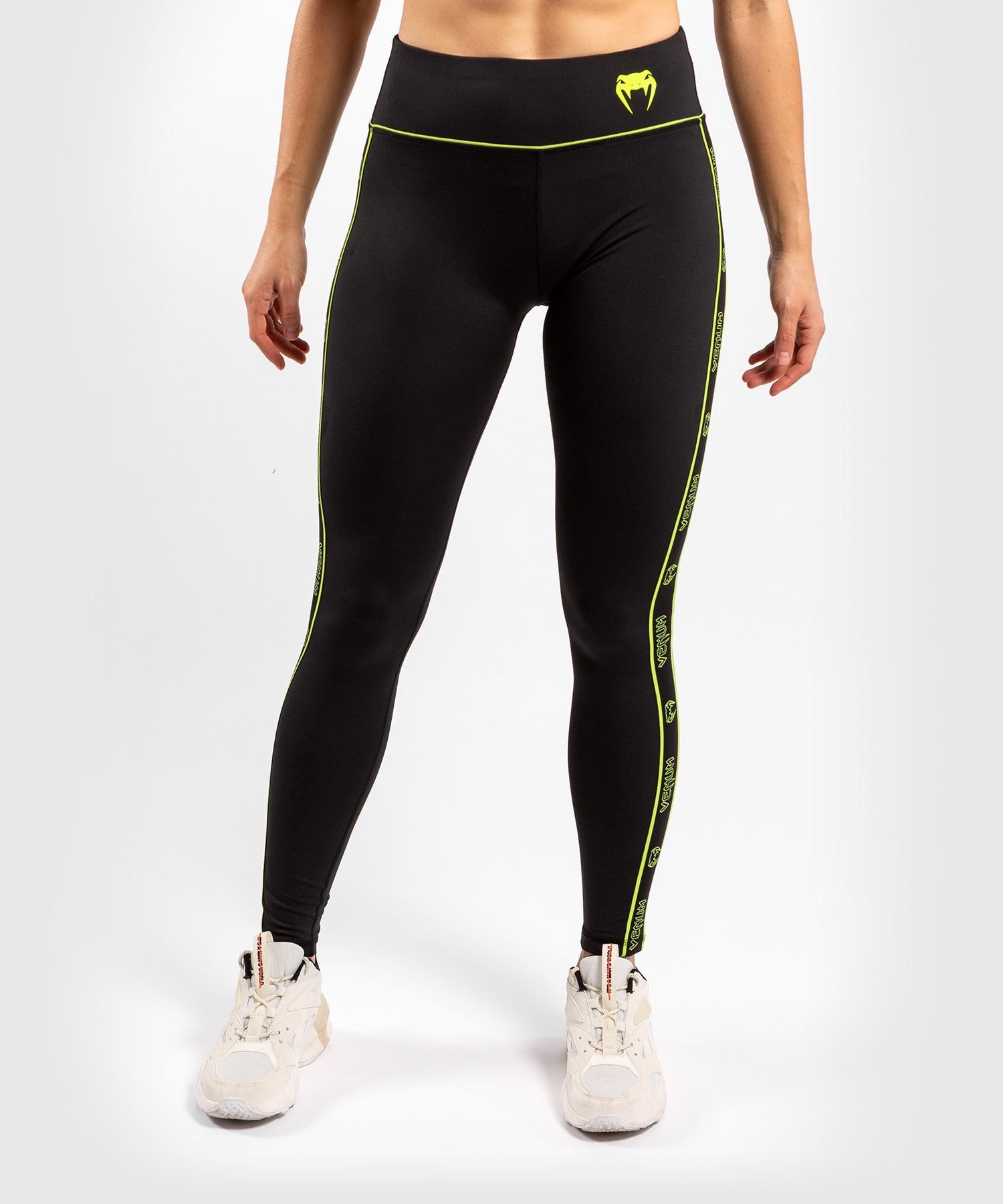 venum-tecmo-leggings-damen-schwarz-neongelb image 3