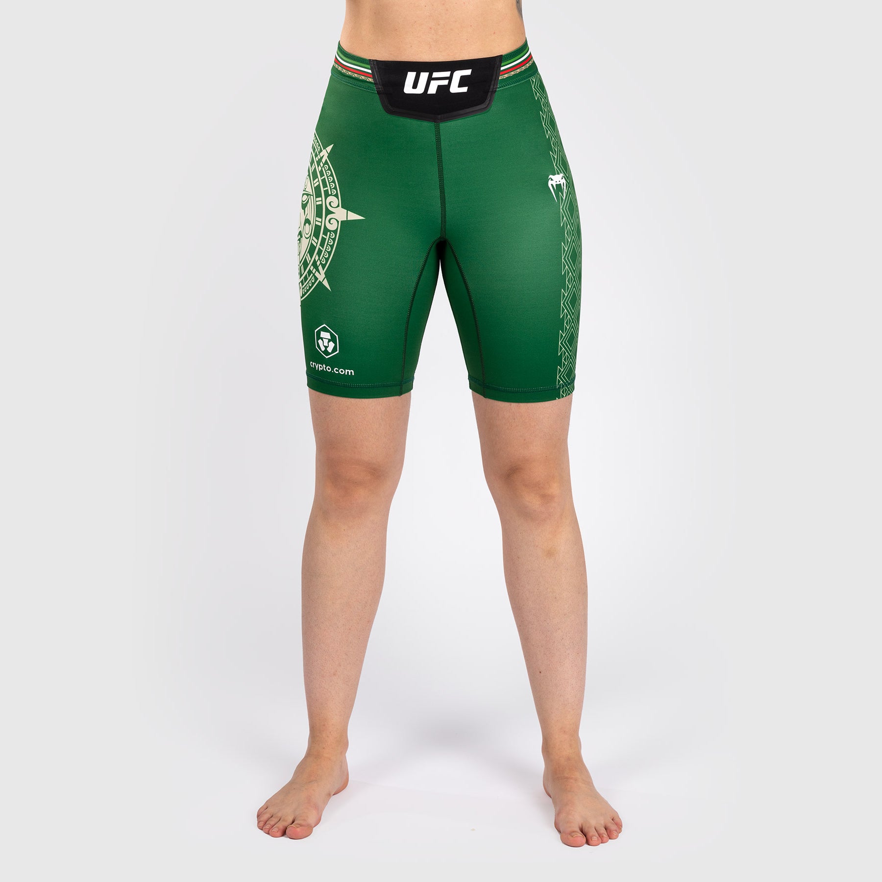 venum-noche-ufc-authentic-fight-night-vale-tudo-shorts-damen-lange-passform-gr-n image 1