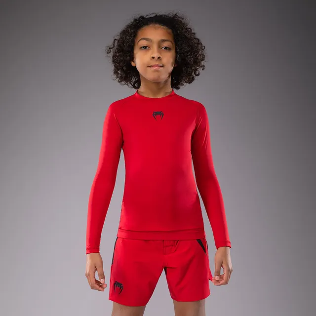 venum-contender-kinder-langarm-rashguard-kirschrot image 1