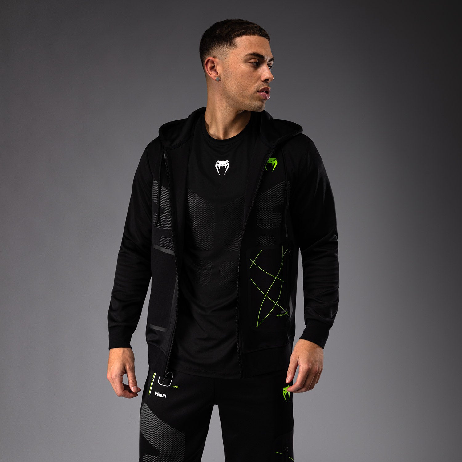 venum-training-camp-4-0-full-zip-hoodie-herren-schwarz-neogr-n image 2