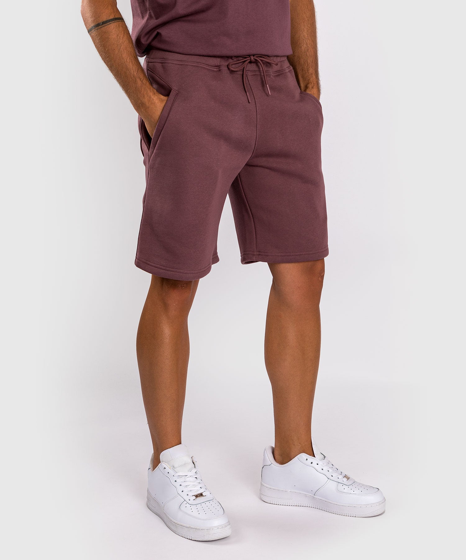 venum-silent-power-baumwollshorts-braun-herren-lifestyle-shorts image 5
