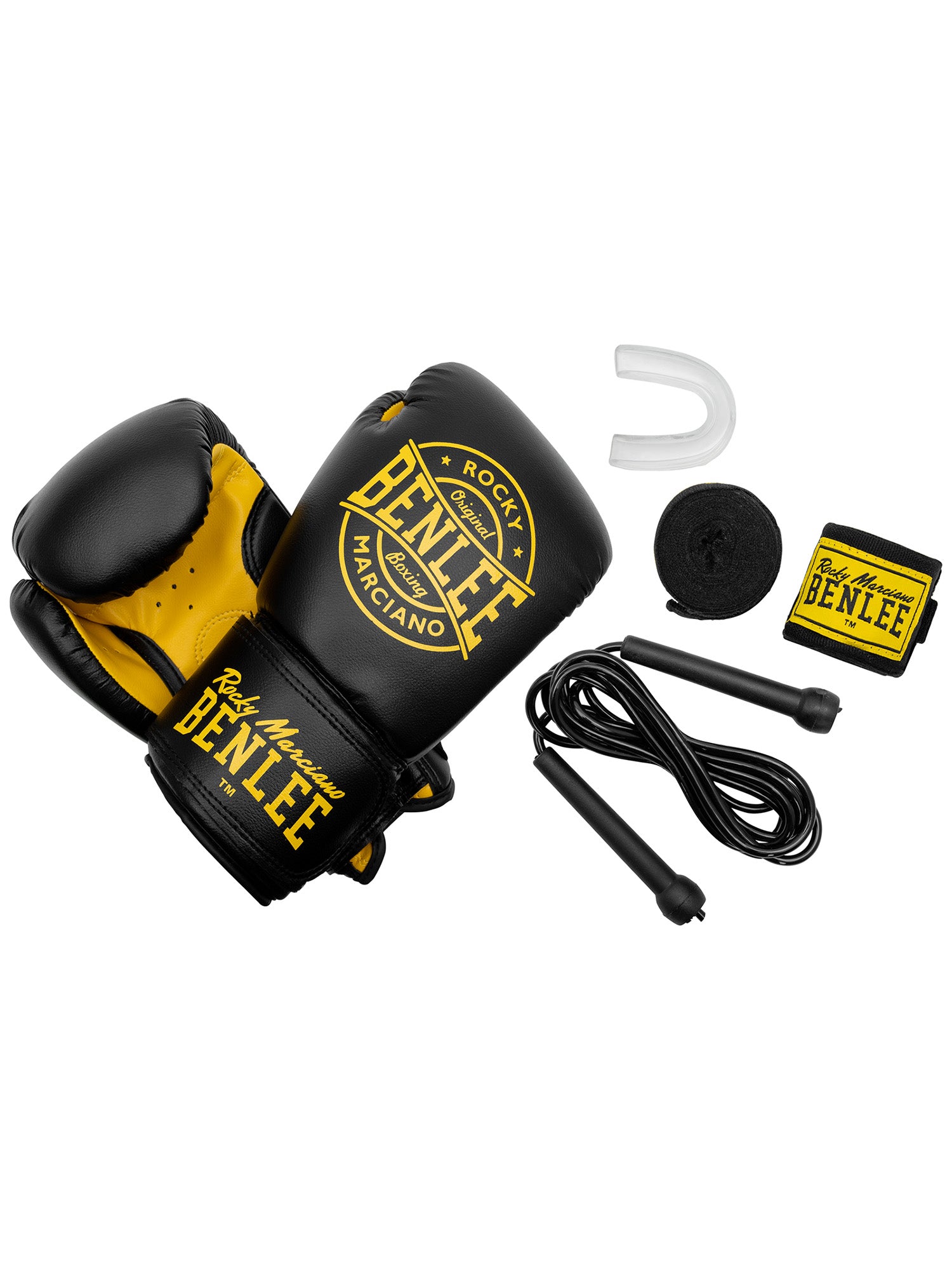 benlee-starter-set-wingate-box-set-boxhandschuhe-bandagen-mundschutz-springseil image 1