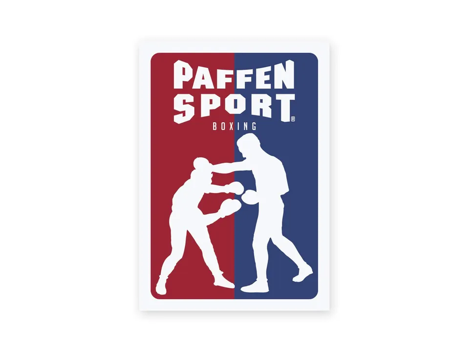 paffen-sport-aufkleber-boxing-rot-blau-74-x-105-mm-auto-outdoor image 1