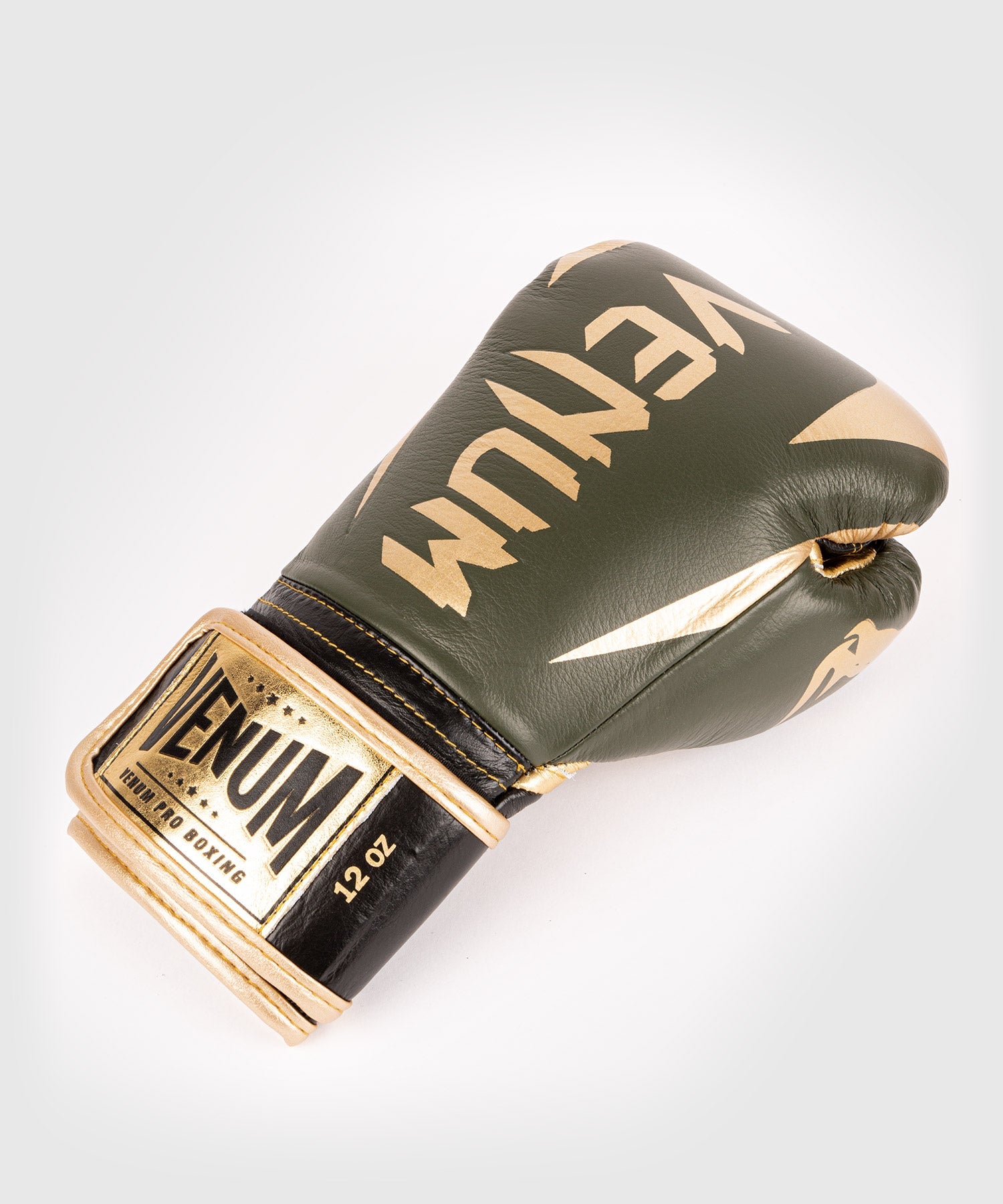 venum-hammer-professionelle-boxhandschuhe-klettverschluss-khaki-gold image 6