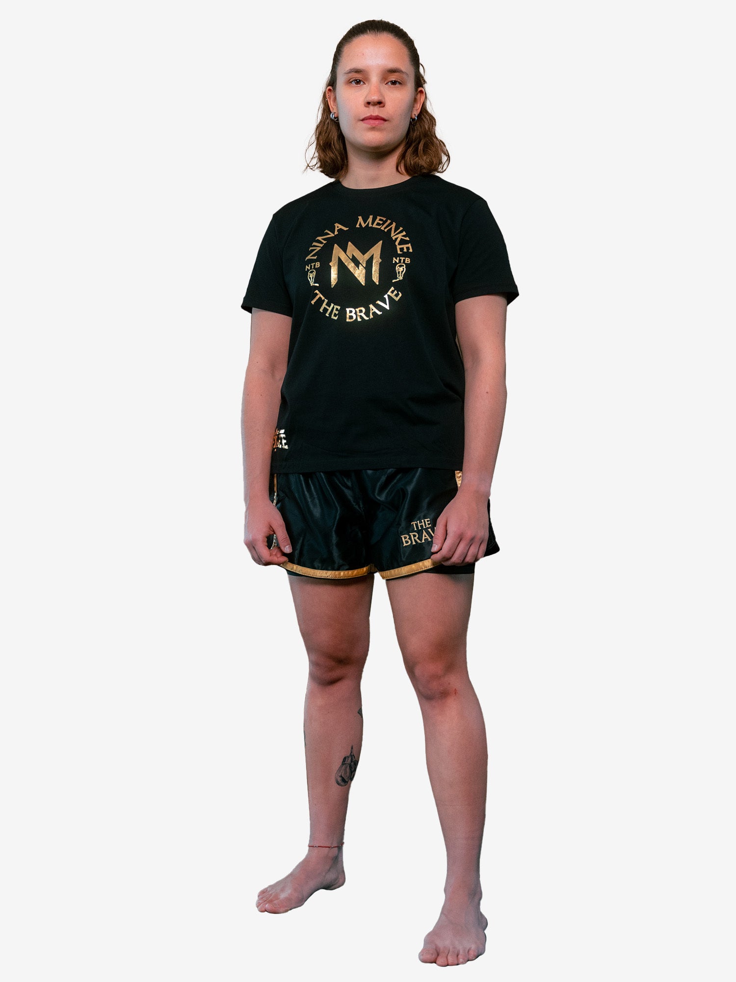 benlee-lanesboro-t-shirt-damen-baumwolle-gold-print image 2