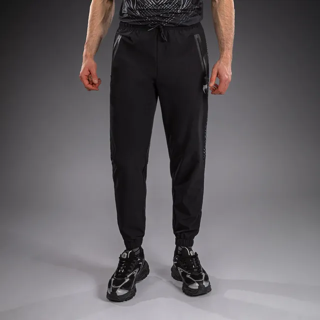 venum-midnight-fury-jogginghose-schwarz-grau-silber-herren image 1