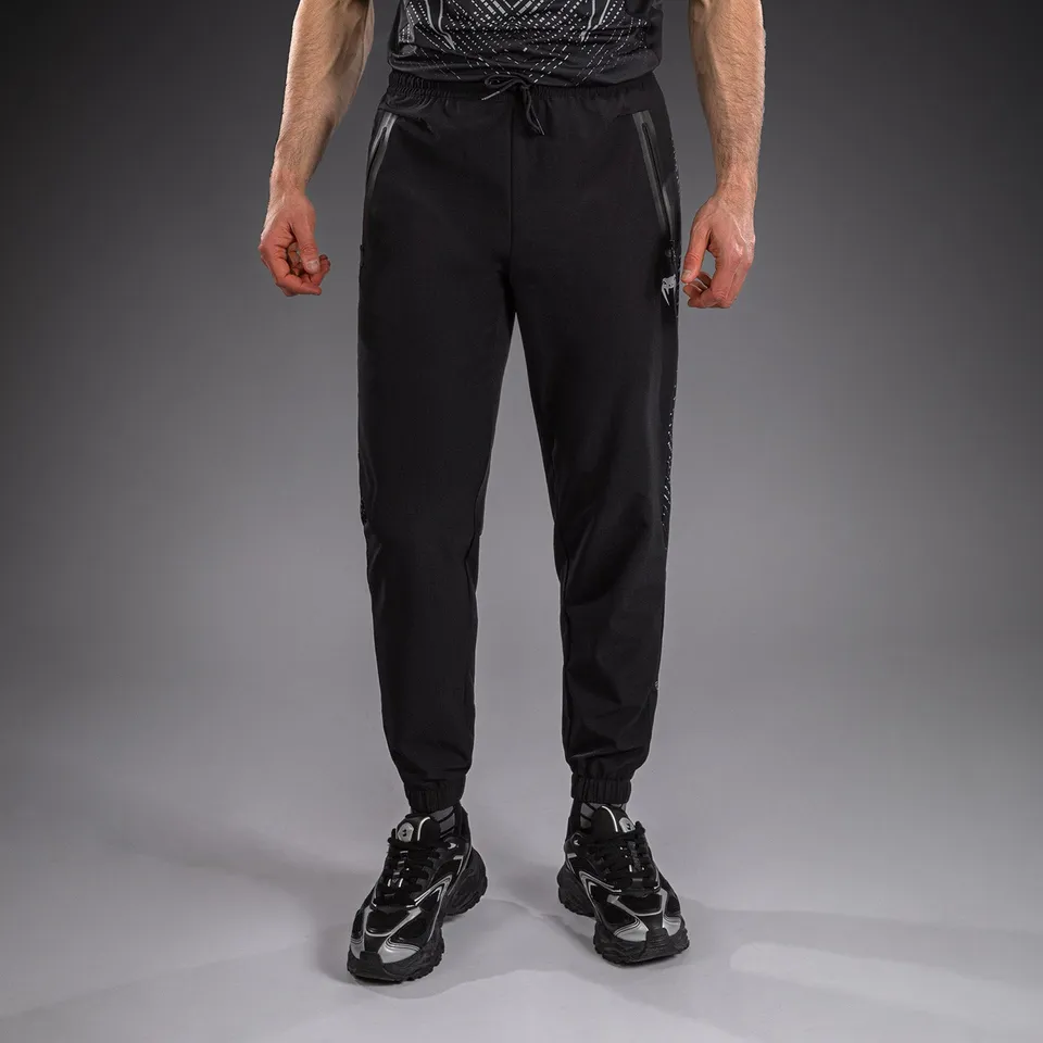 venum-midnight-fury-jogginghose-schwarz-grau-silber-herren image 1