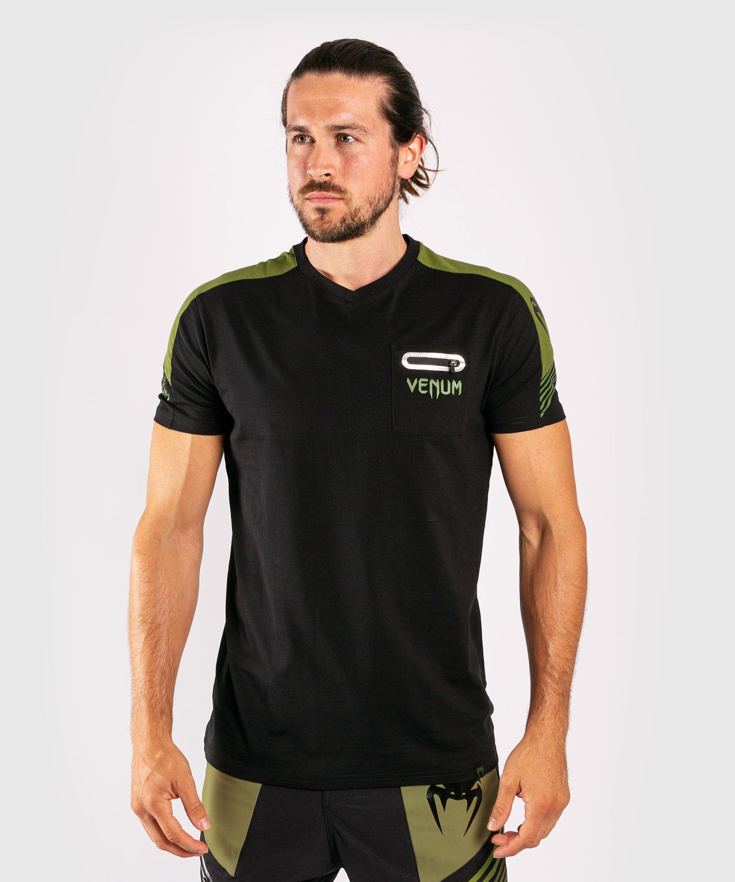 venum-cargo-t-shirt-schwarz-gr-n image 1
