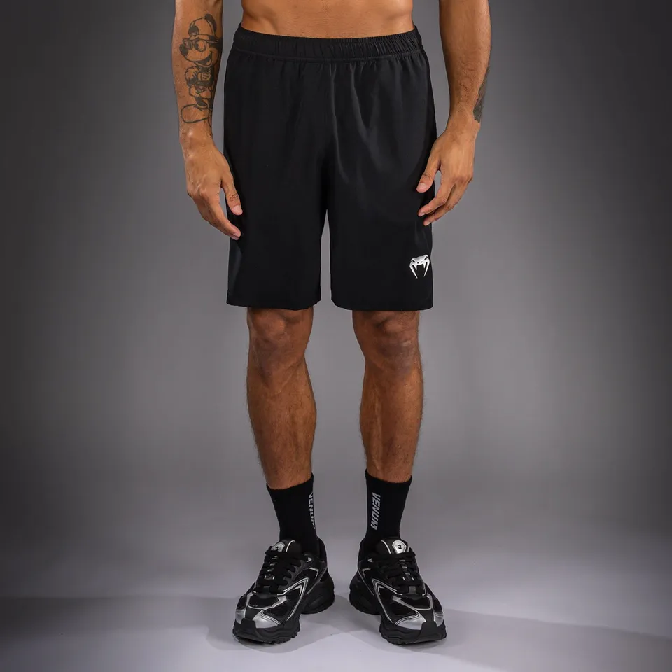 venum-contender-trainingsshorts-herren-schwarz-silber image 1