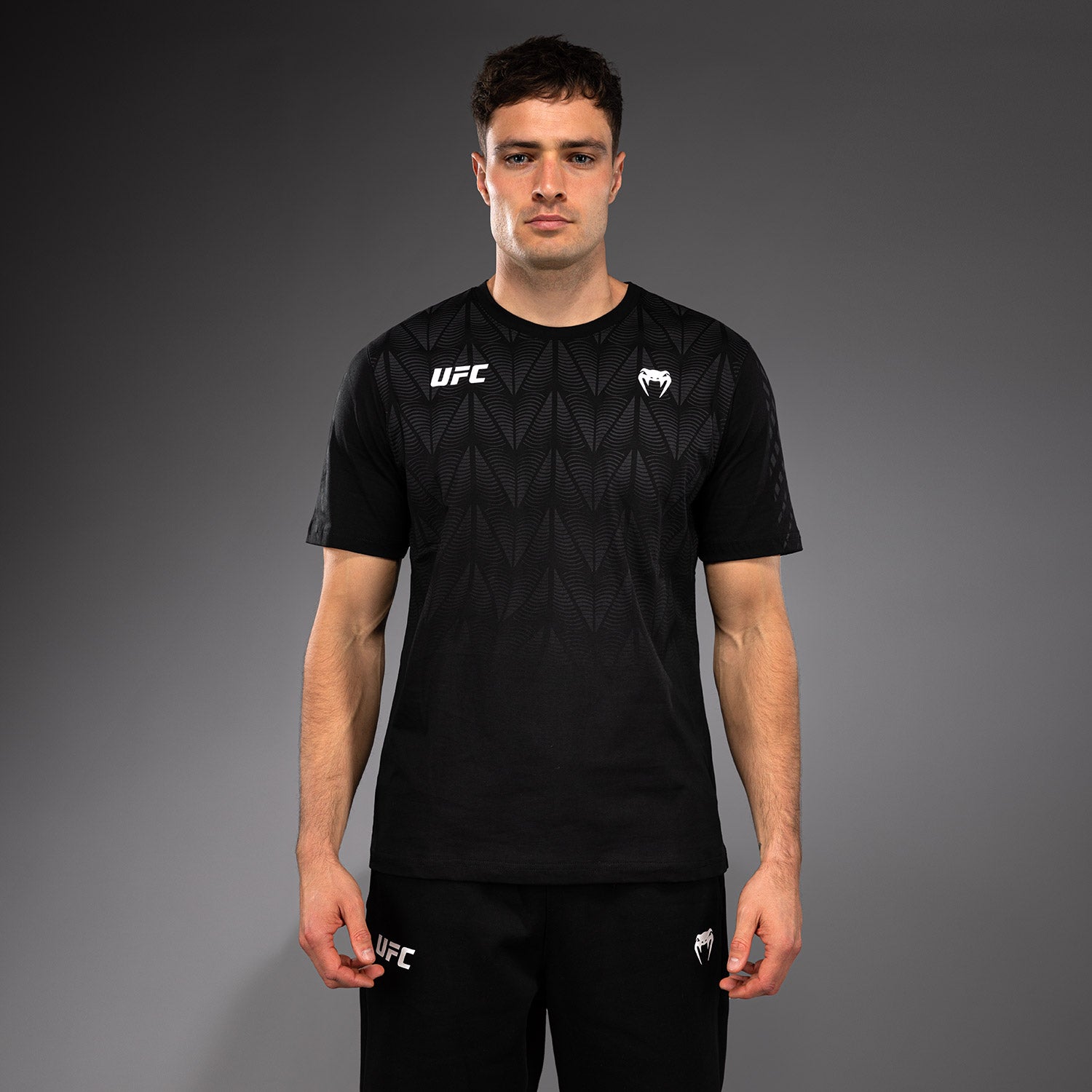 venum-ufc-zenith-replica-t-shirt-herren-schwarz image 1