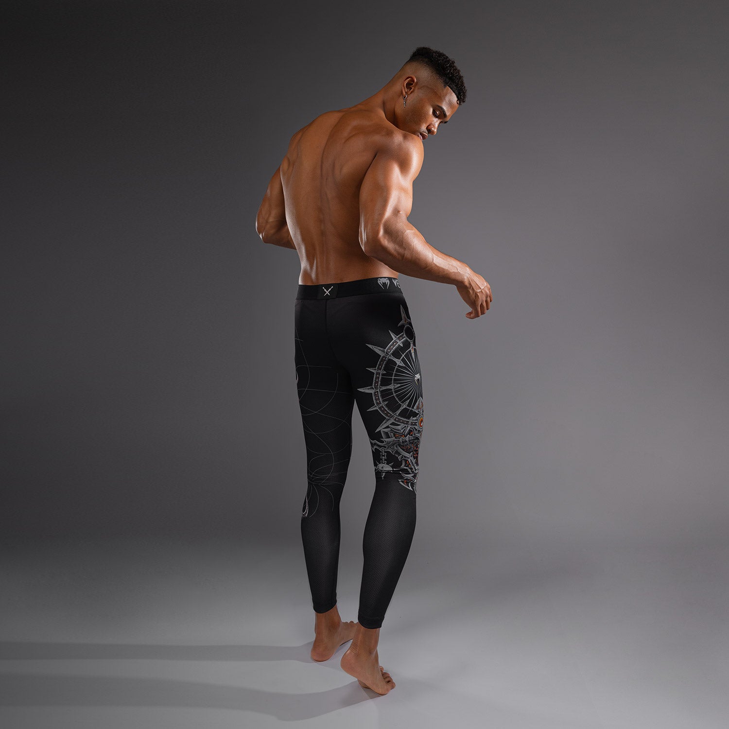 venum-gladiator-5-0-spats-herren-schwarz-silber image 5