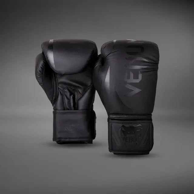 venum-challenger-2-0-kinder-boxhandschuhe-schwarz-schwarz image 1