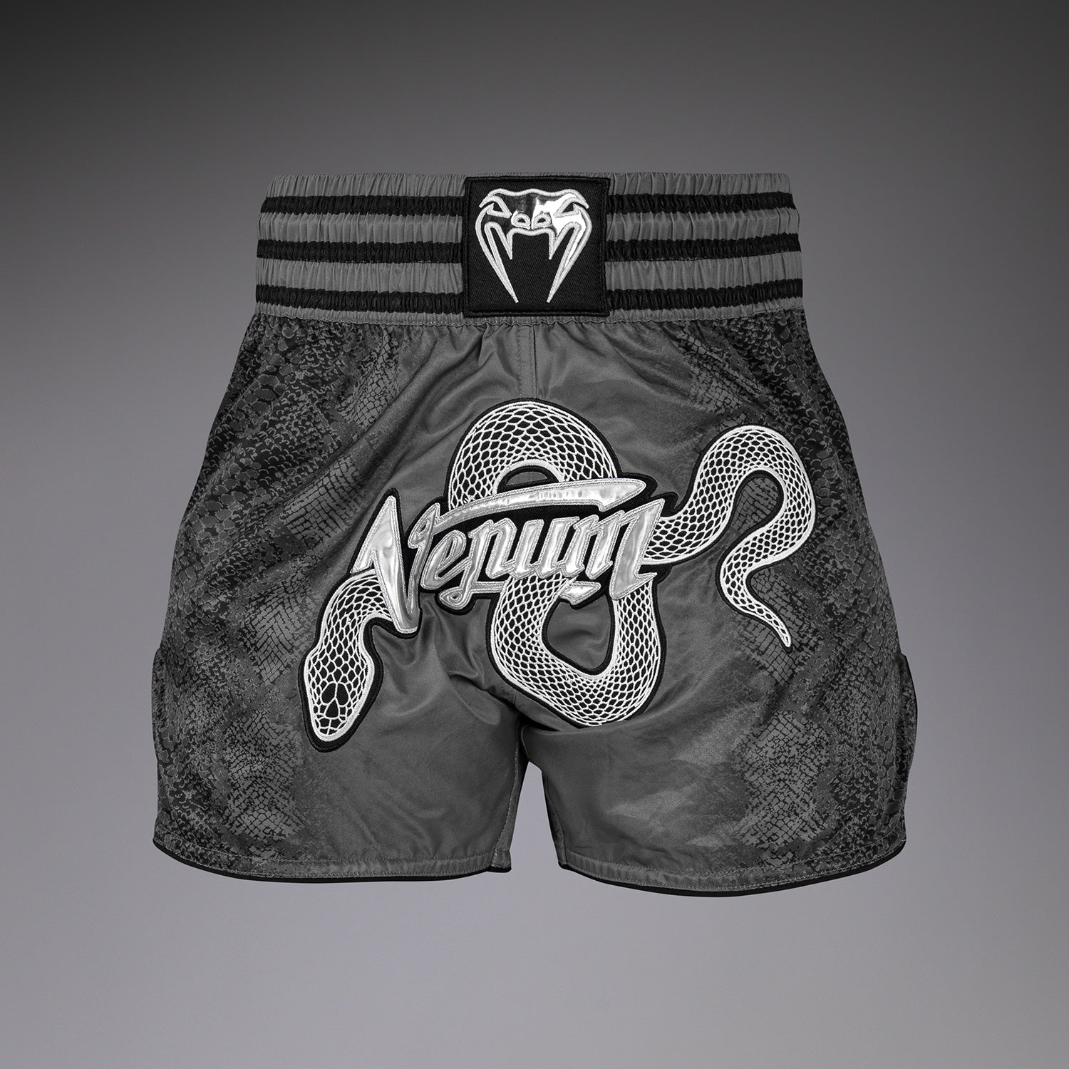 venum-amazonia-frauen-muay-thai-shorts-dunkelgrau image 1