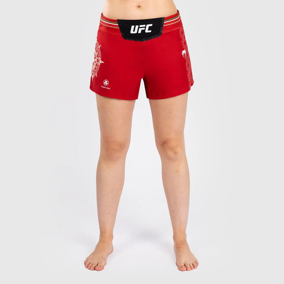 venum-noche-ufc-authentic-fight-night-kampfshorts-damen-rot image 1