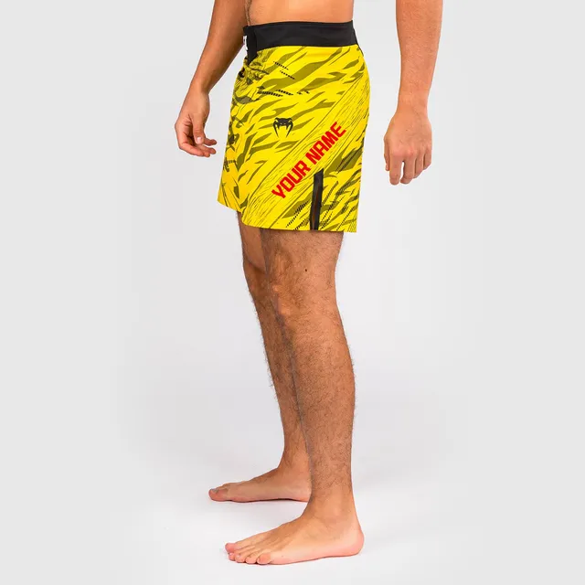 ufc-fusion-by-venum-authentic-fight-night-herren-fight-short-short-fit-gelb image 1