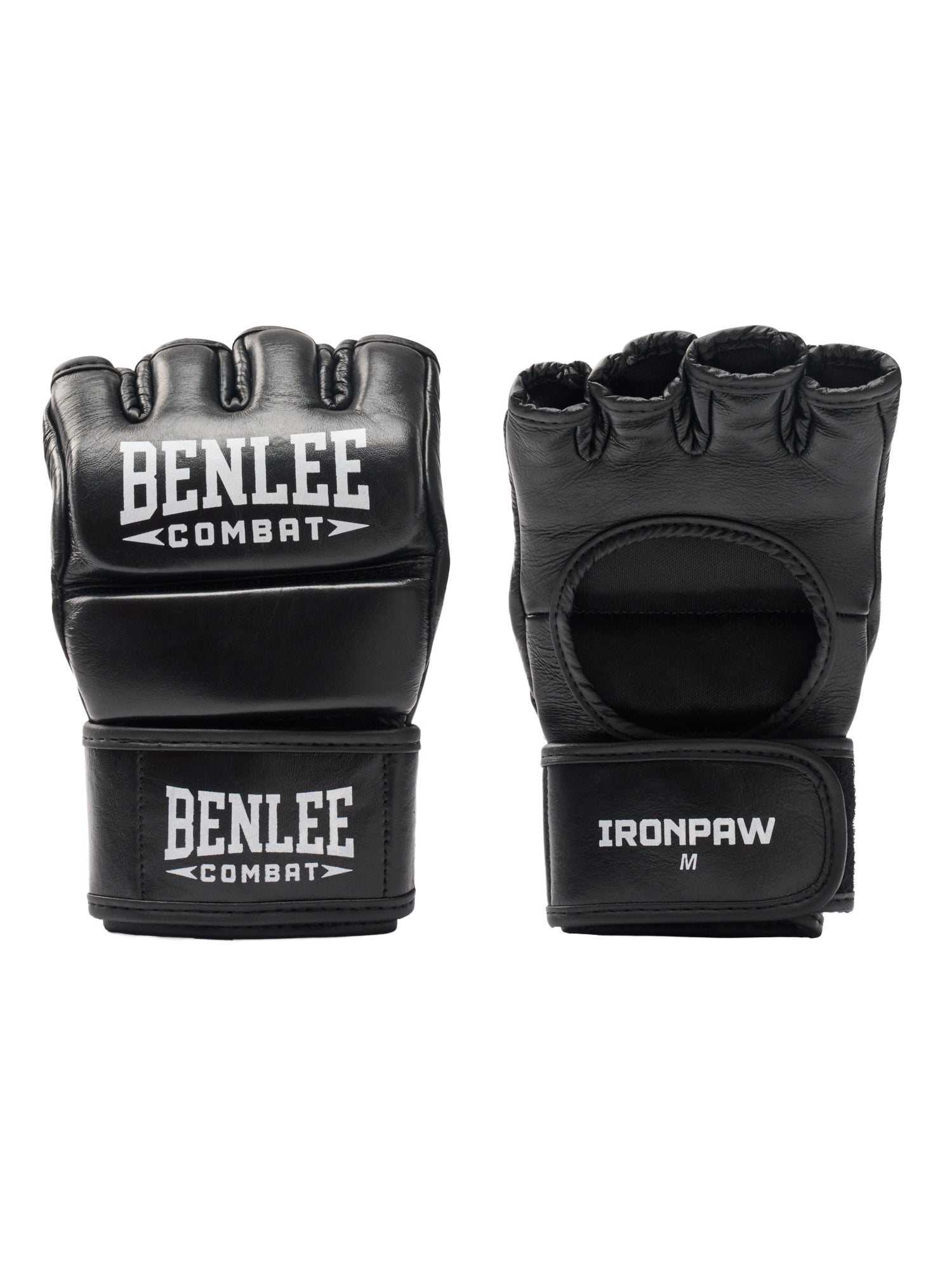 benlee-ironpaw-mma-kampfhandschuhe-echtleder-mit-klettverschluss image 1