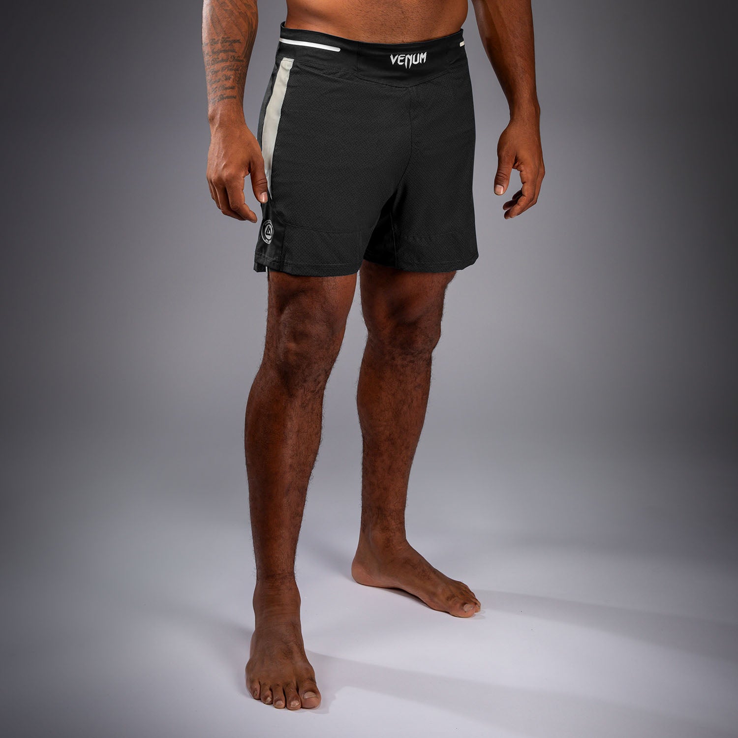 venum-x-roger-gracie-academy-fightshorts-schwarz image 2