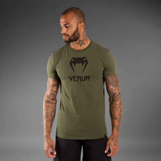 venum-classic-t-shirt-khaki-herren-baumwolle image 1
