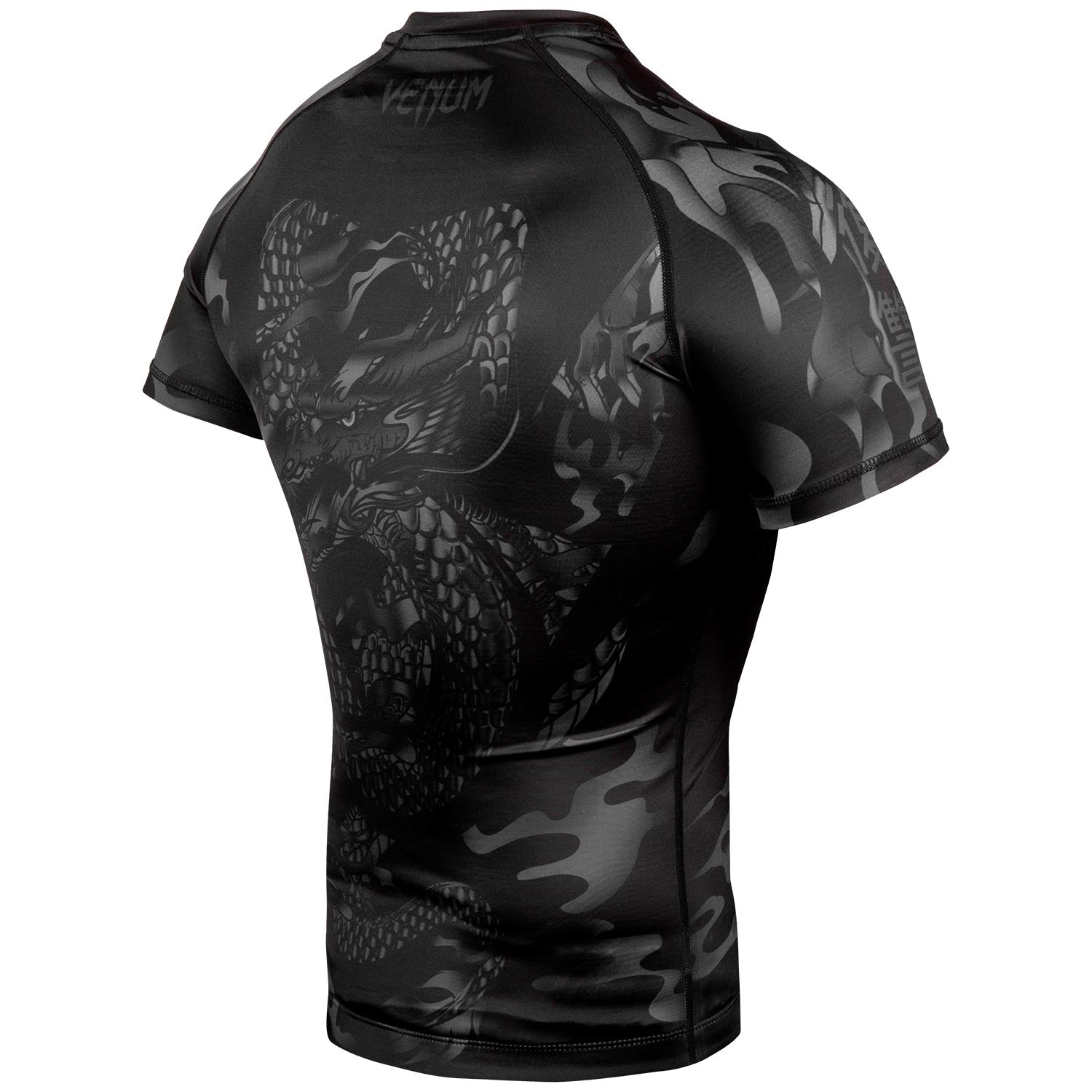 venum-dragon-s-flight-rashguard-kurzarm-schwarz-schwarz image 3