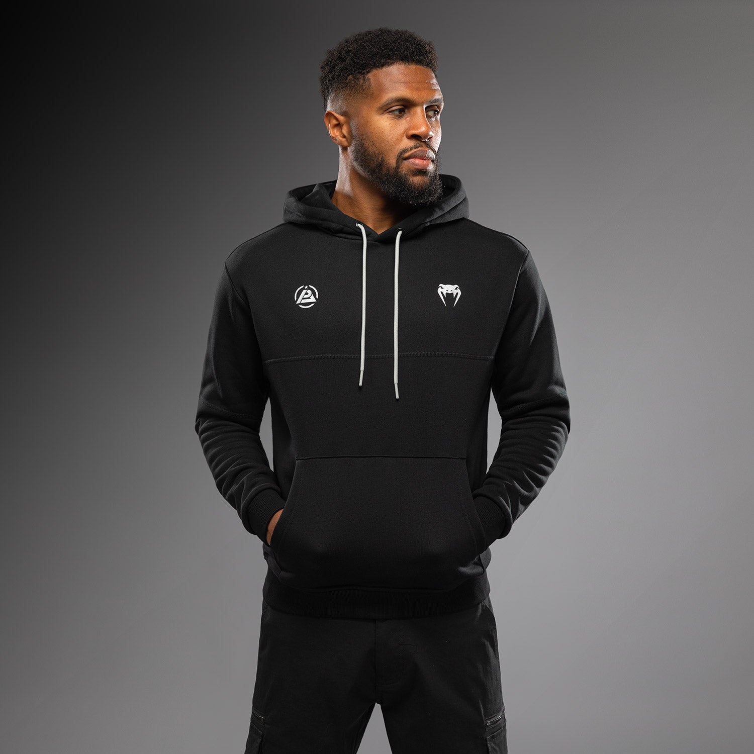 venum-x-polaris-kapuzenpullover-schwarz-grau image 8