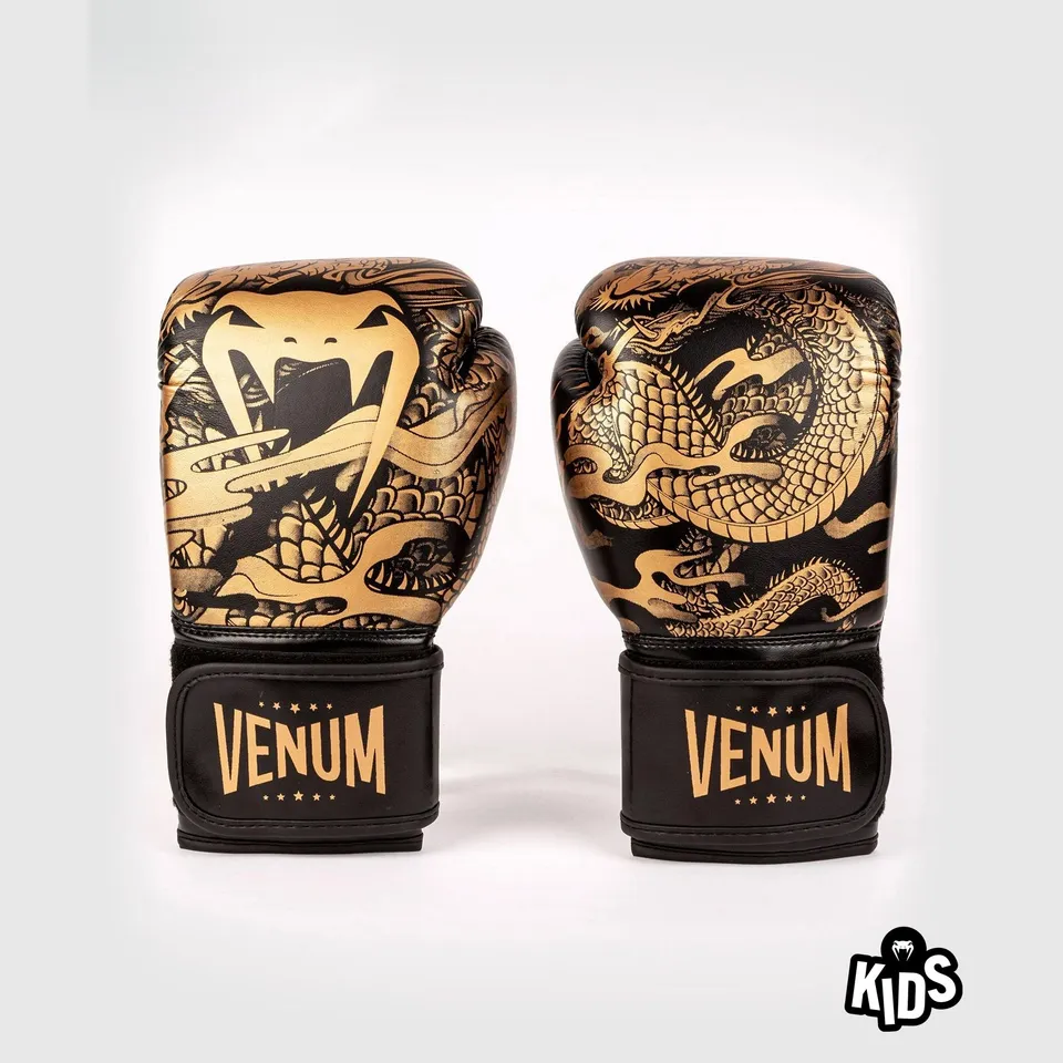 venum-dragon-s-flight-boxhandschuhe-f-r-kinder-schwarz-gold image 1