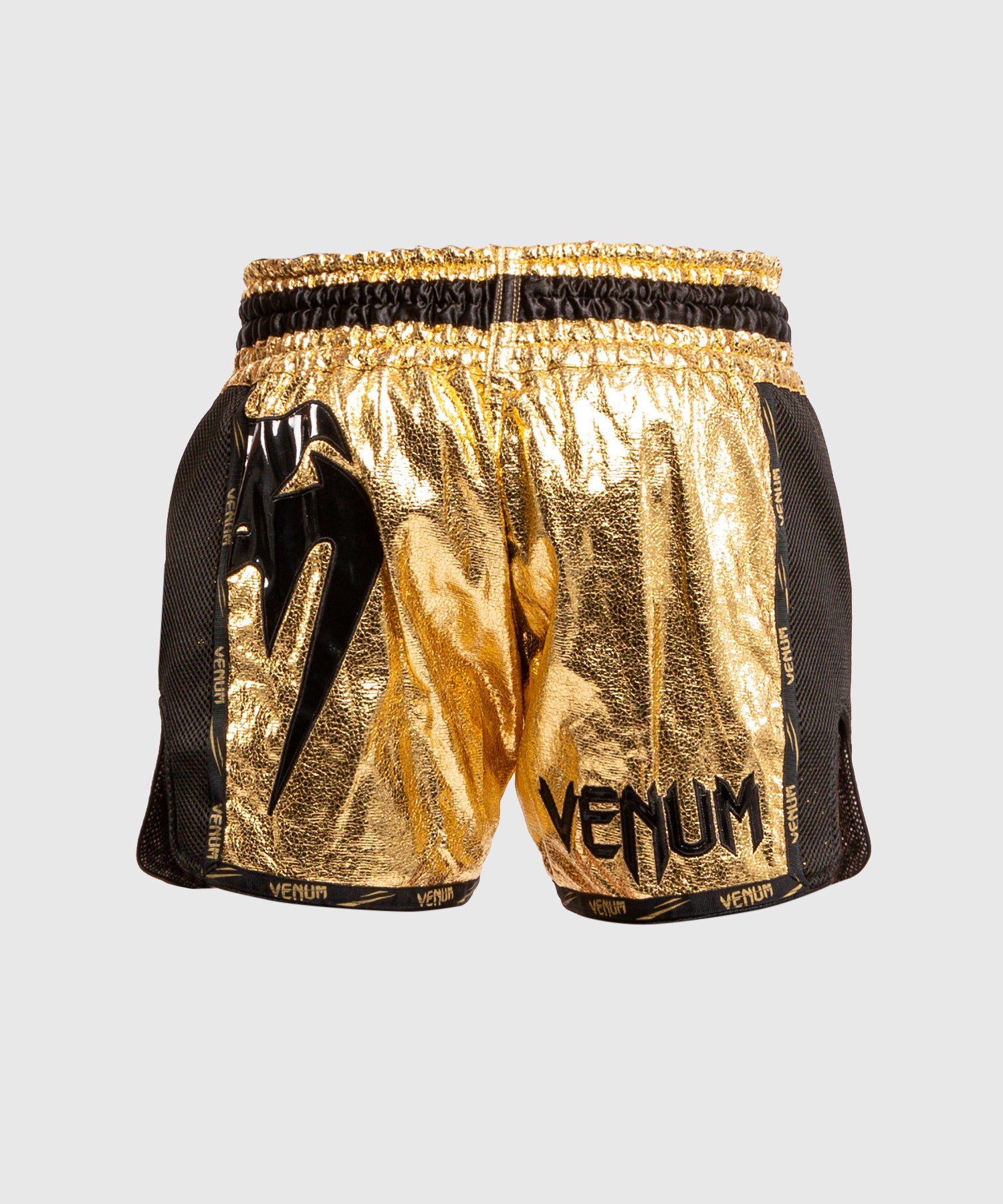 venum-giant-foil-muay-thai-shorts-gold-schwarz-thaibox-shorts image 2