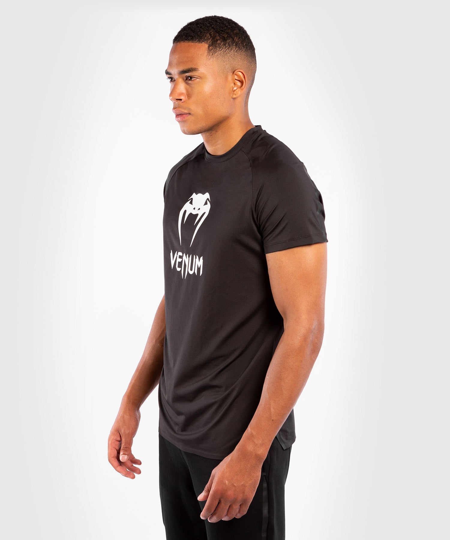 venum-classic-dry-tech-t-shirt-schwarz image 3