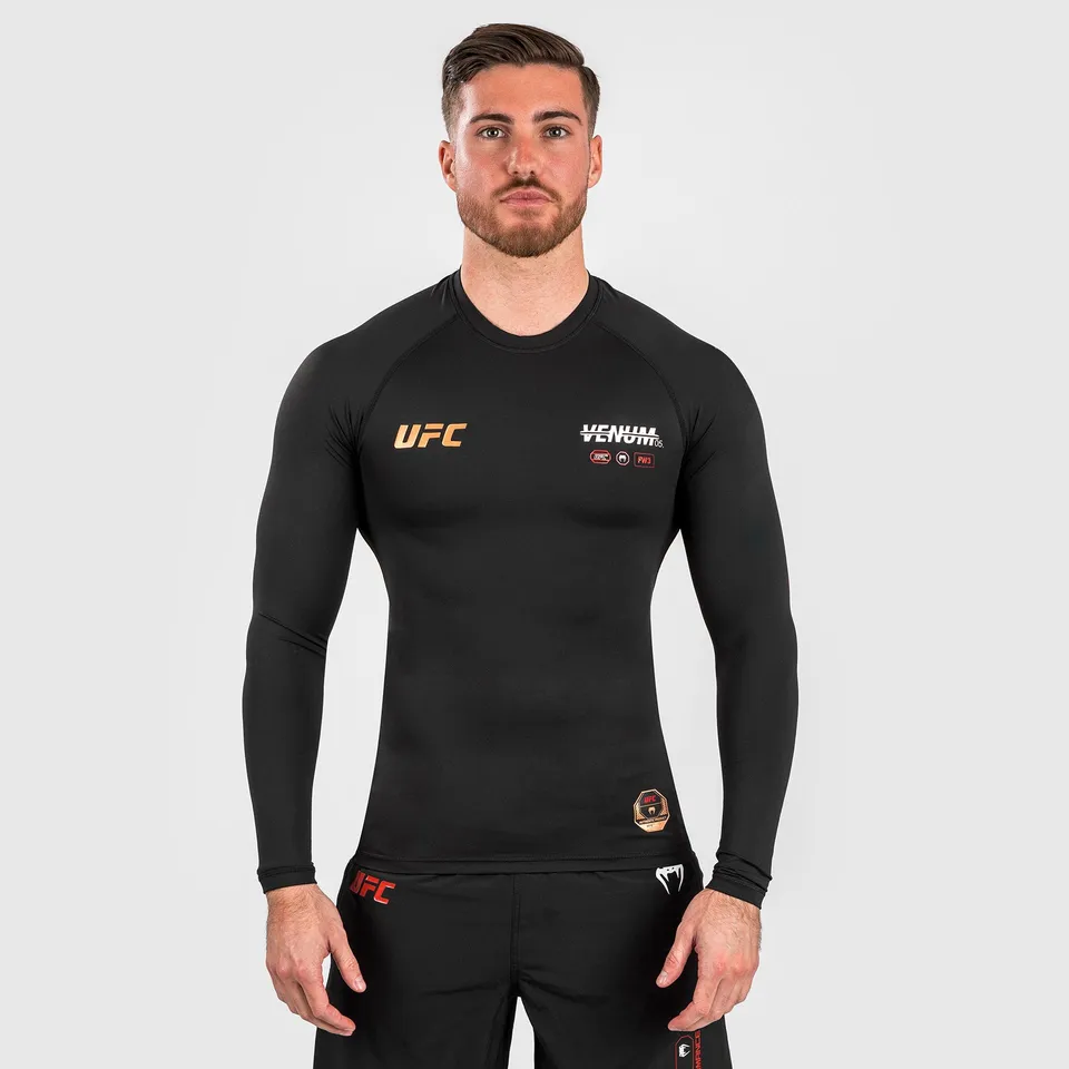 ufc-adrenaline-by-venum-fight-week-performance-rashguard-langarm-herren-schwarz image 1